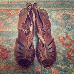 Frye Fran x Stitch Heels